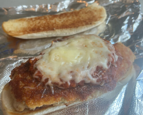 chicken parm sandwich 